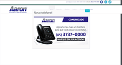 Desktop Screenshot of aaron.ind.br