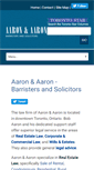 Mobile Screenshot of aaron.ca